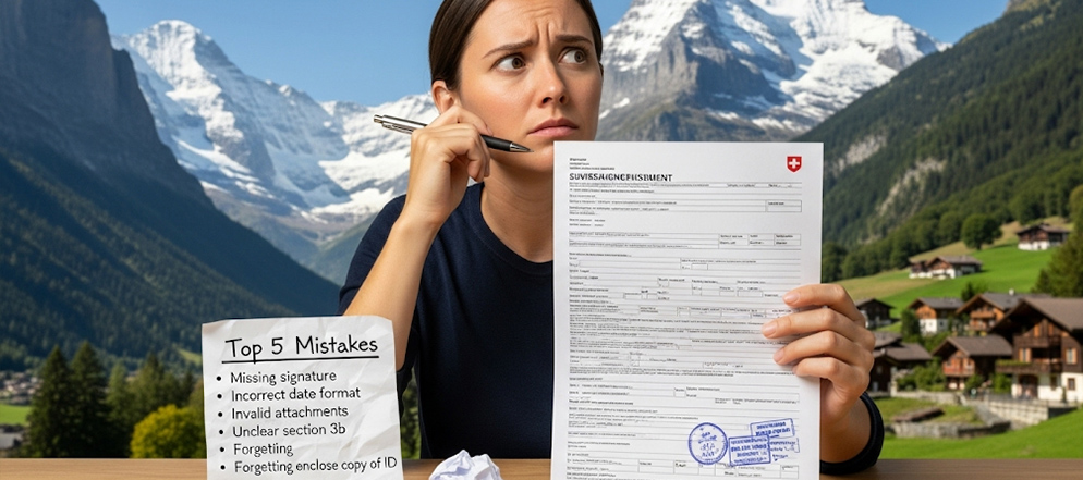Top 5 Fehler, die Menschen machen, wenn sie zum Arbeiten in die Schweiz ziehen 🚫