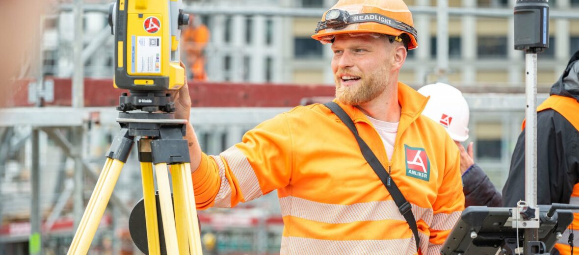 ANLIKER Mitarbeitende auf der Baustelle